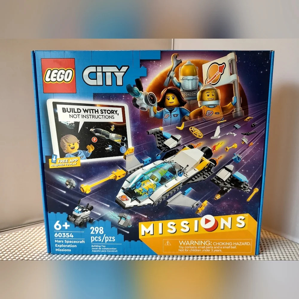Lego City 60354 Mars Spacecraft Exploration Missions NWT Building Toy Set - Picture 1 of 3